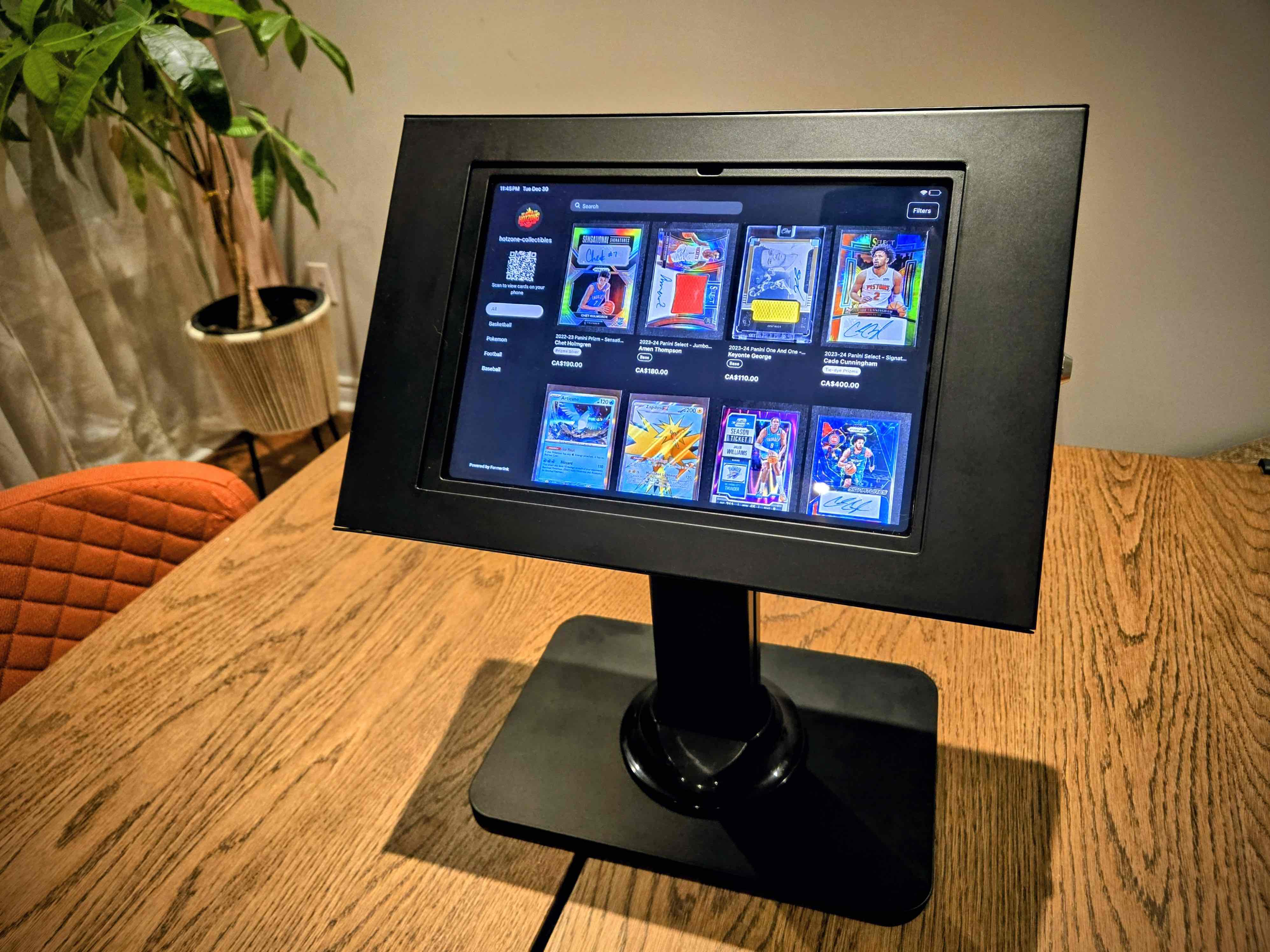 Showtime Mode with stand